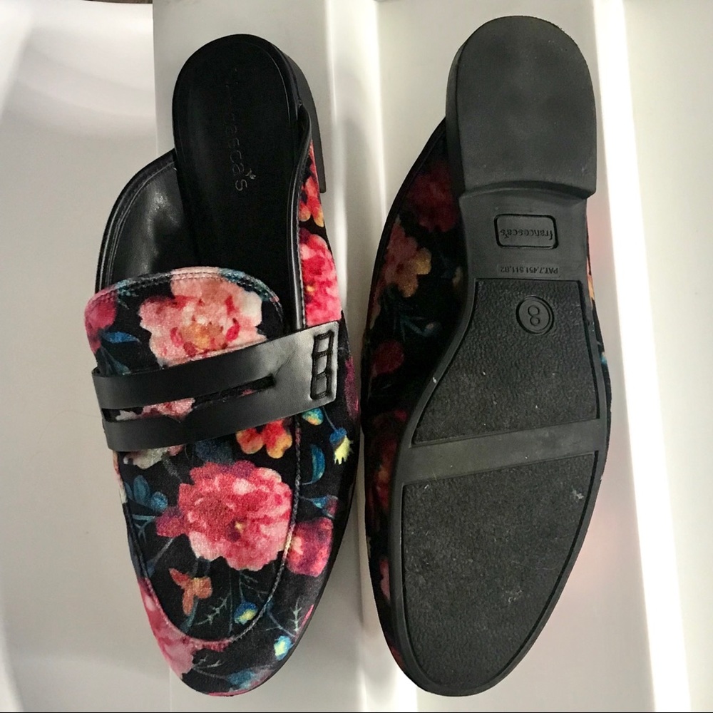 Francesca PAISLEY FLORAL MULES Slip-on Shoes - Picture 6 of 7